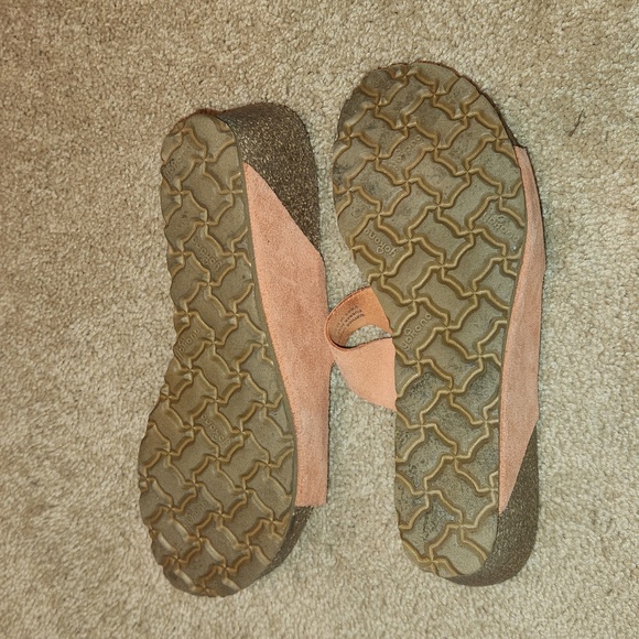 Yokono Made in Spain Cork Wedge Sandals - Picture 3 of 6